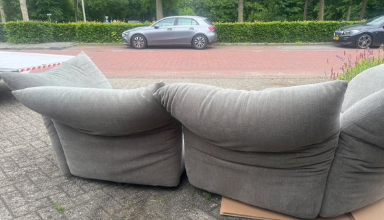 Image 1 of Edra "Standard" modular sofa Island, footstool, corner