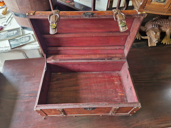 Image 1 of Vintage Wooden Storage Box
