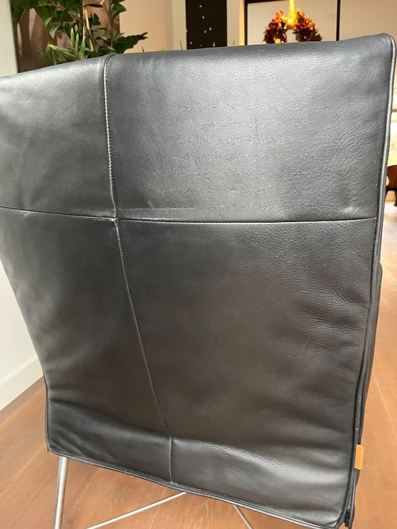 Image 1 of Montis: sillón Charlie de cuero negro - Gerard van den Berg