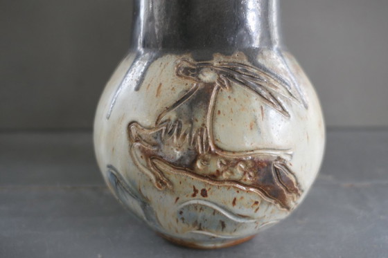 Image 1 of Vintage W. Biron blik/vaas