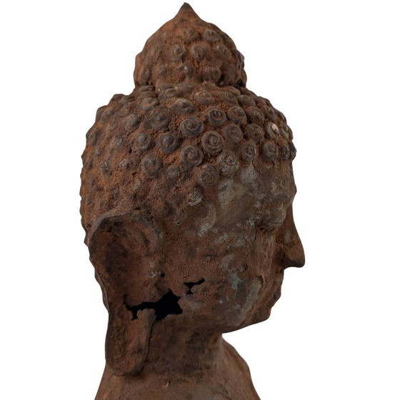 Antique bronze Buddha statue – Burma, 17th-18th century – Sculpture (photo 14 of 16)