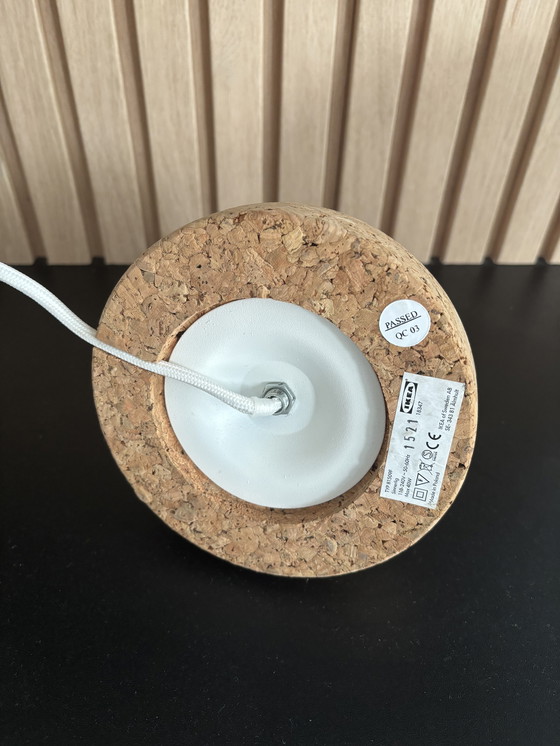 Image 1 of IKEA Sinnerlig Jaren 80 Tafellampe mattiertes Glas