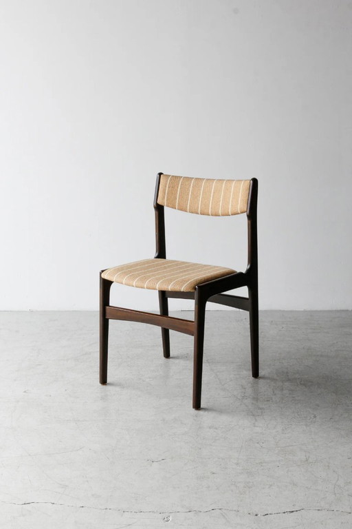 6x Teak Dining Chairs by Erik Buch for Anderstrup Møbelfabrik, 1960s