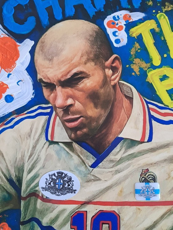 Image 1 of Enzo SAN MARCO - Marseille Baby 2 - Eerbetoon aan Alberto RICARDO - Kunstenaarsdoek