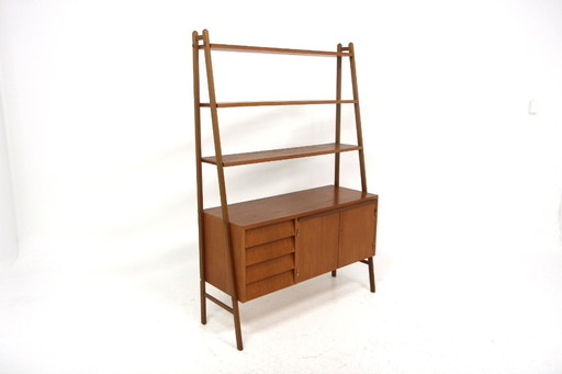 Scandinavisch teakhouten secretair bureau, Zweden, 1960