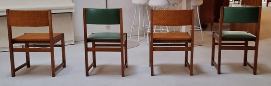 Image 1 of 4x Chaises du milieu du siècle