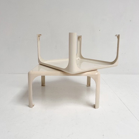Image 1 of Set van 2 Artemide Demetrio 45 bijzettafels van Vico Magistretti, 1960's