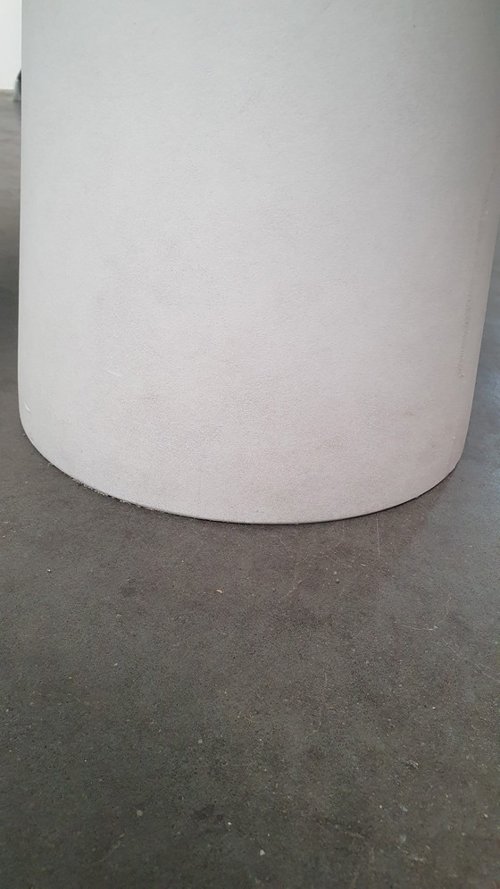 Image 1 of Moooi mesa contenedor + pie extra bajo blanco clásico diseño holandés mesa de jardín exterior/interior marcel wanders