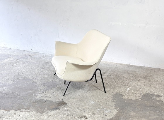 Canapé organique 2 places des années 1950, conçu par Hans Bellmann pour Straessle & Söhne, Suisse – Strässle (photo 11 of 11)