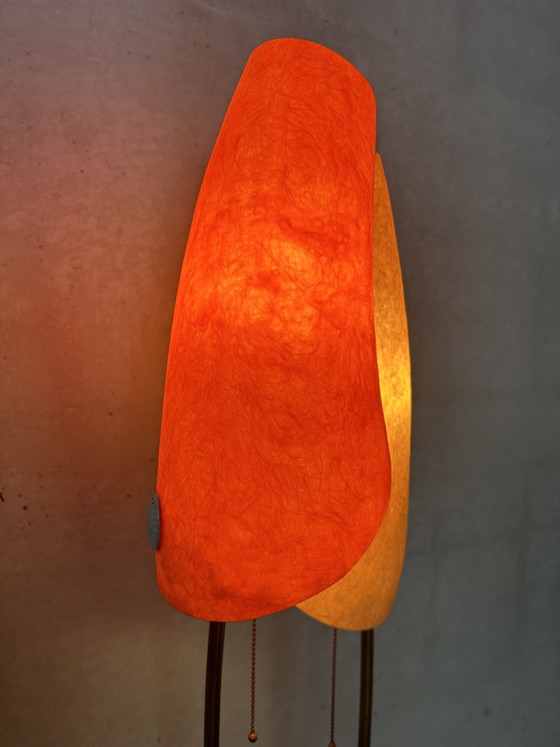 Image 1 of Vintage fiberglass floor lamp - Carl Auböck