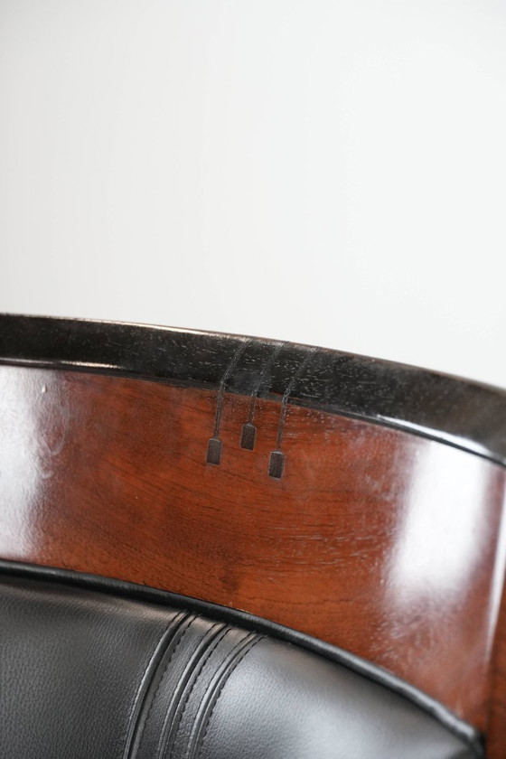 Image 1 of Sillón de diseño Art Déco negro de Schuitema de la serie Decoforma