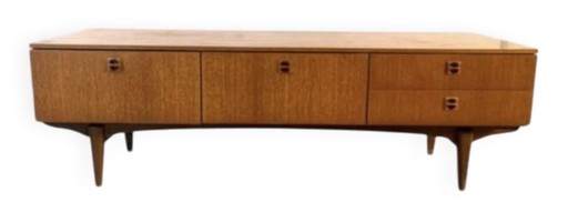 Enfilada escandinava vintage en teck 