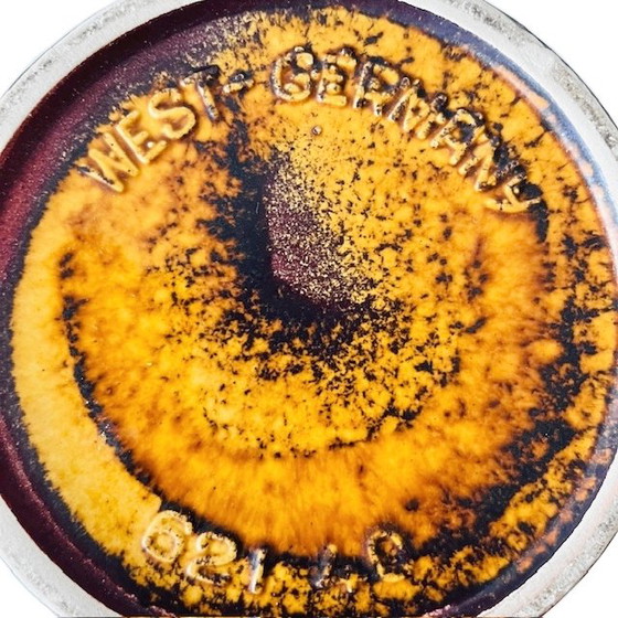 Image 1 of Vaso da terra vintage della Germania occidentale della metà del secolo scorso Scheurich 1970