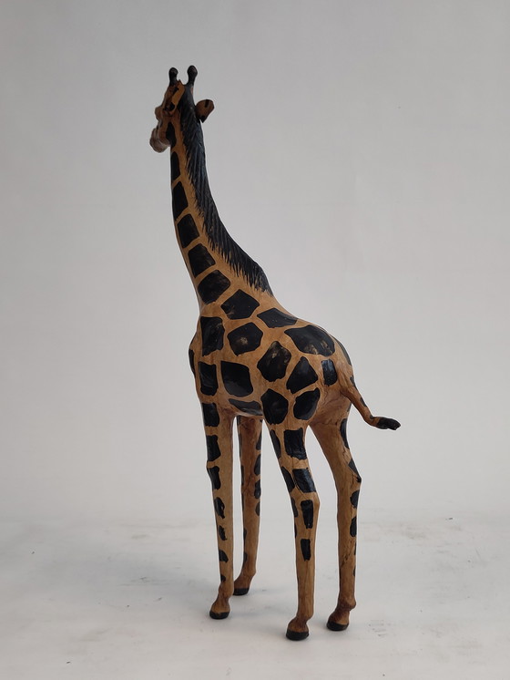 Image 1 of Giraffa in pelle vintage