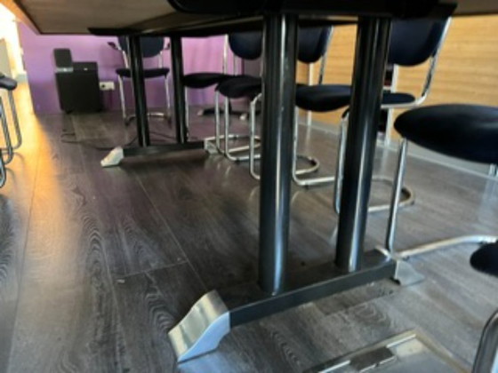 Image 1 of Large Conference/Dining Table with Gispen Base