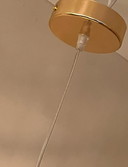 capiz schelpen lamp sale ! Goud frame