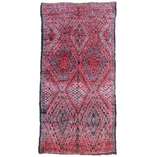 Beni Mguild Marokkaans Berber tapijt 365 x 195 Vintage