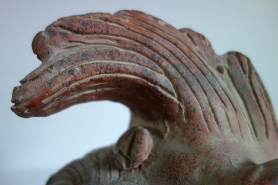 Image 1 of Ancient Mayan head sculpture of King Pakal