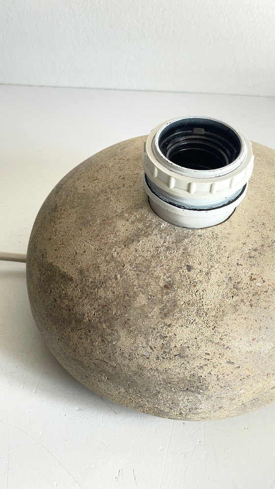 Image 1 of Vintage Natuurstenen Kiezel Lamp