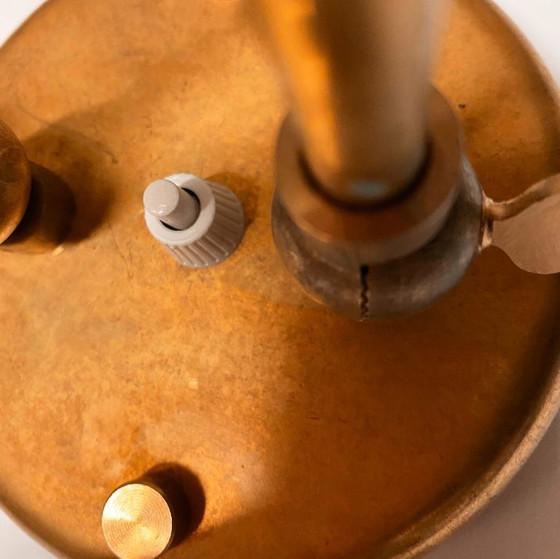 Image 1 of Italiaanse dubbele wandlamp, ontwerp uit de jaren 1950