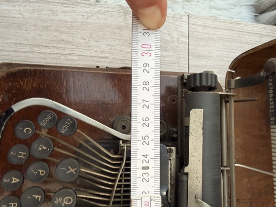 Image 1 of Antike Blickensderfer Schreibmaschine Nr. 7 avec Koffer