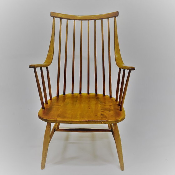 Image 1 of Grandessa Spindle Back Fauteuil Lena Larsson voor Nesto Zweden 1960