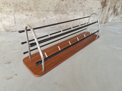 Vintage Dutch Wall Coat Rack