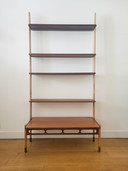 Parete attrezzata vintage di William Watting per Scanflex 1950