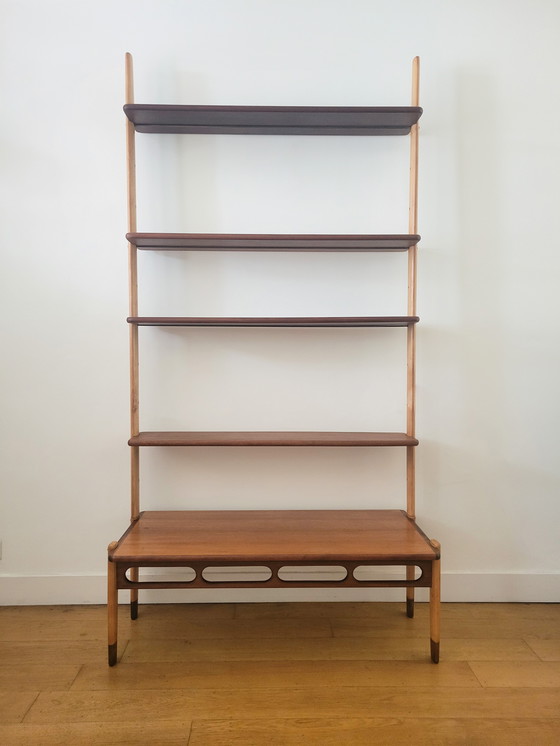 Image 1 of Vintage wandsysteem van William Watting voor Scanflex 1950