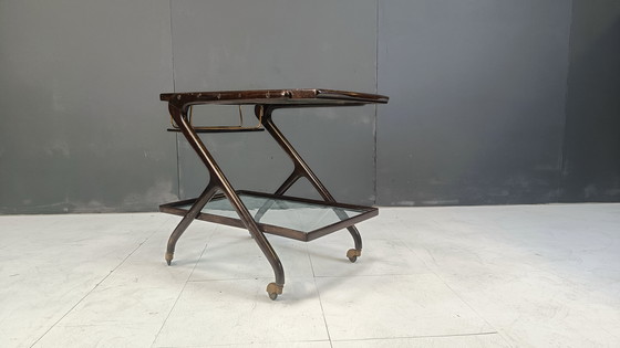 Image 1 of Italienischer Servierwagen, 1950er Jahre