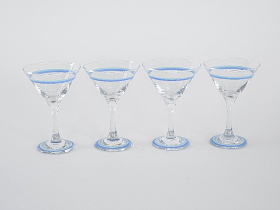 Image 1 of Set of martini glasses, Danish design, 1970s, manufactured in Denmark