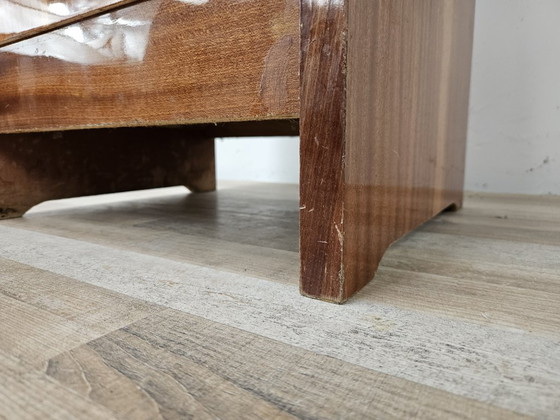 Small 1960s Vintage Desk – Wood (photo 14 of 16)
