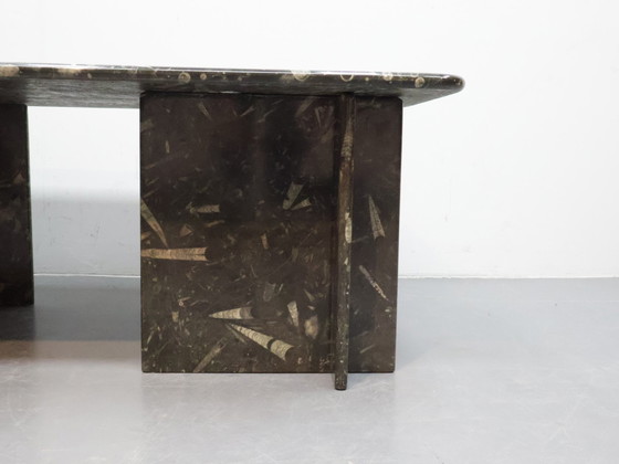 Image 1 of Fossil Marble Coffee Table