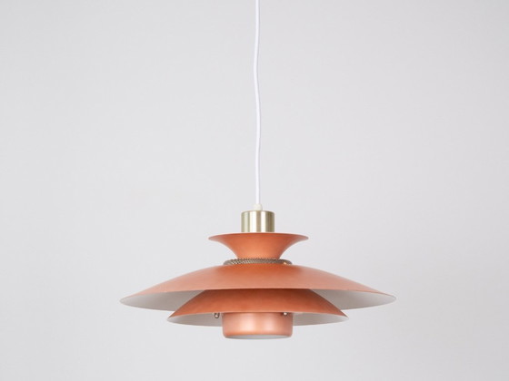 Image 1 of Danish vintage pendant Capri by Kurt Wiborg, Jeka, 1980s