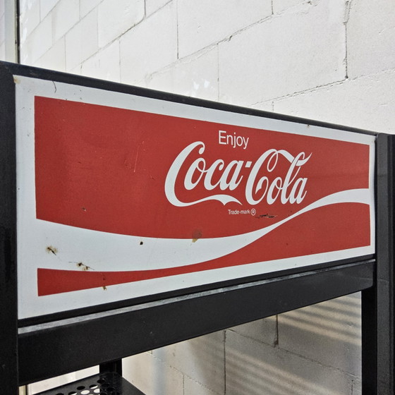 Vintage Coca-Cola Refreshment Center Horeca Stellingkast / Display Cabinet – coca cola, Drankenkasten, Metal (photo 9 of 15)