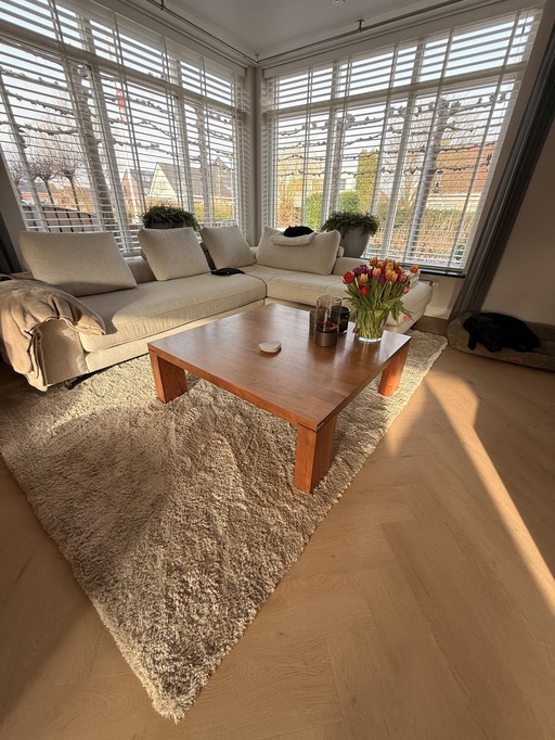 Notenhouten salontafel Bert Plantagie (ook als set met eettafel)