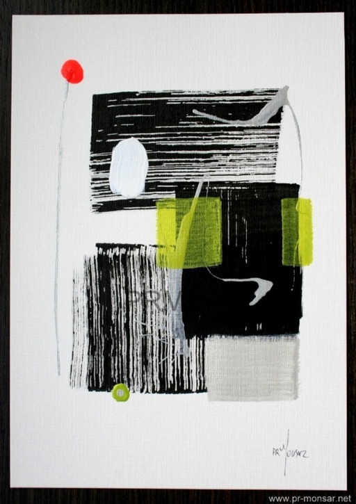Artwork on paper, signed