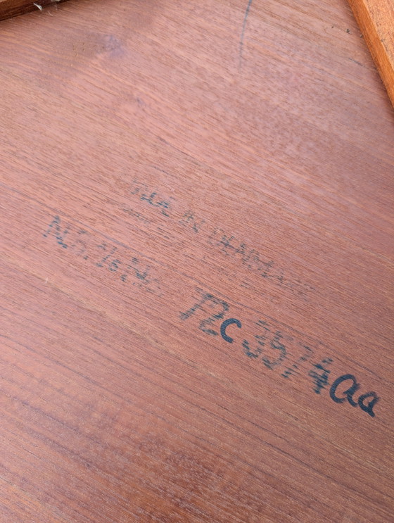 Image 1 of Vintage jaren 60/70 massief teak houten Deense salontafel