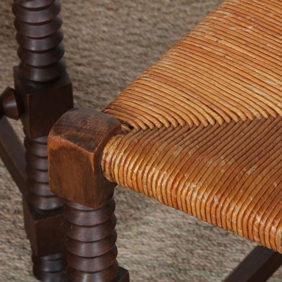 Image 1 of Zwei Stühle im Stil von Charles Dudouyt, 1950