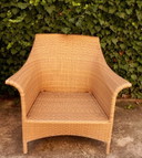 DEDON - set da giardino, divano a due posti, poltrona e tavolino.