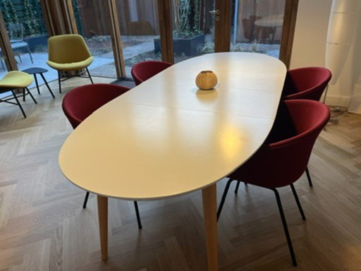 Tavolo ovale allungabile (140 - 220 cm) - Kave Oqui