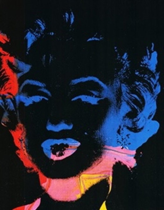 Vier veelkleurige Marilyns – Andy Warhol Pop Art print – Giclée Prints, Paper (photo 3 of 5)