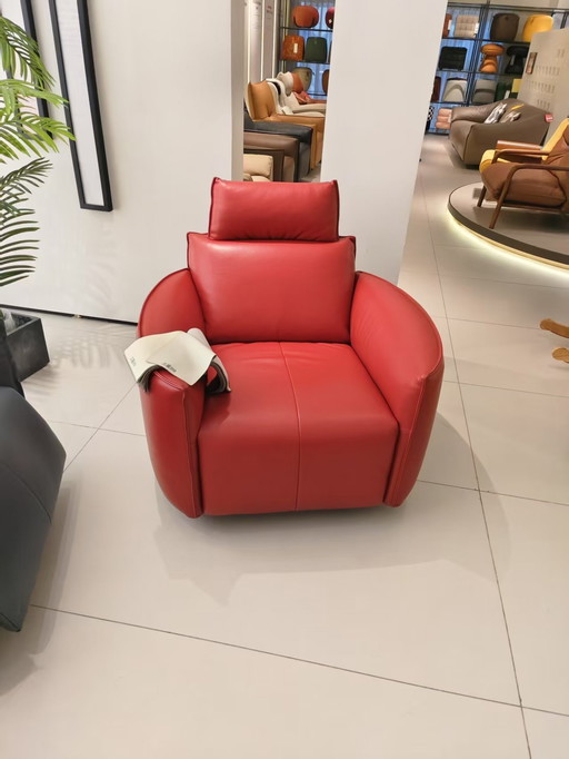 Elektrisch Lederen Relax Fauteuil