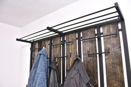 Image 1 of Appendiabiti da parete, guardaroba, vintage, stile loft
