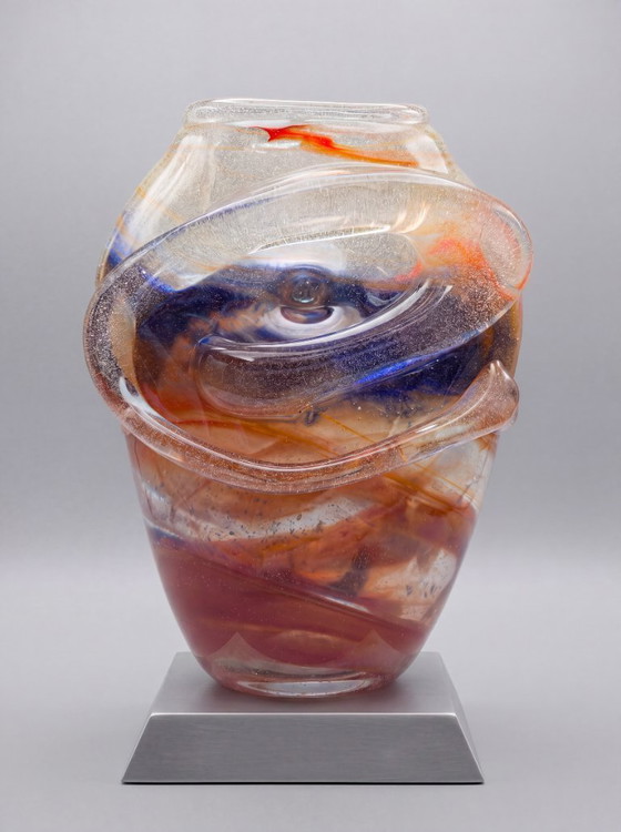 Image 1 of One beautiful Loranto vase, designed and manufactured in the Czech Republic.