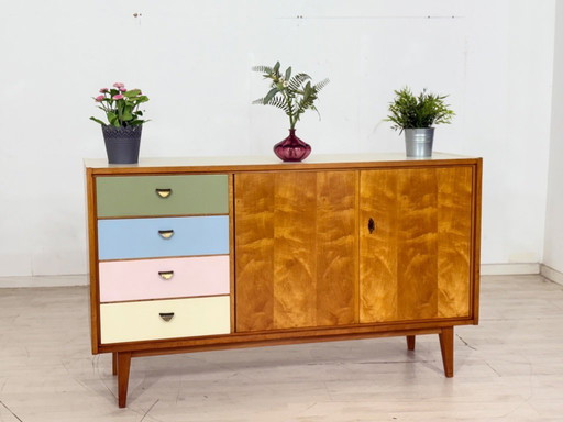 Credenza vintage, cassettiera, cassettiera, mobiletto da soggiorno, armadio