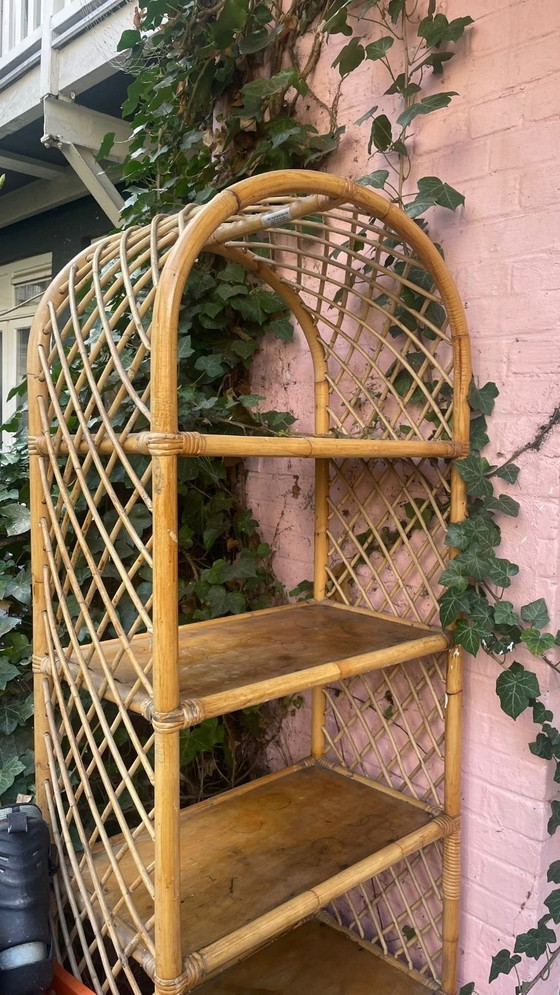 Image 1 of mobile in bambù e rattan