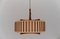 Plafoniera giapponese regolabile in teak di Temde Swiss, anni '60 – Plafoniere (photo 3 of 9)