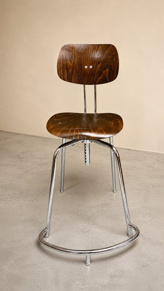 Image 1 of Set of 3 W+tS Orchestra Chairs - Egon Eiermann - Vintage design 1984