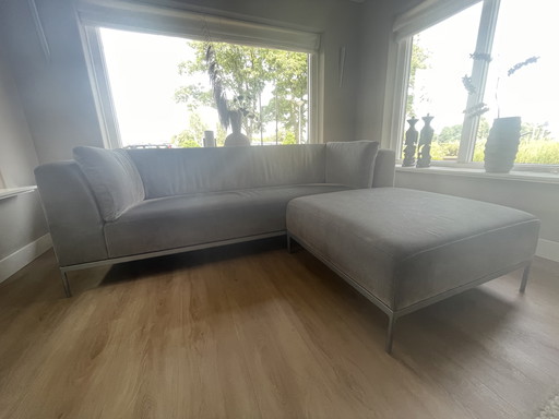Ligne Roset sofa + footstool